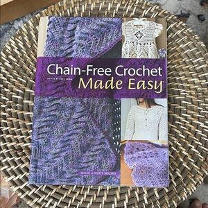 Chain-Free Crochet Made Easy Book